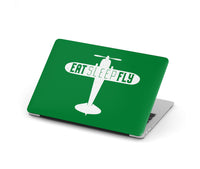 Thumbnail for Eat Sleep Fly & Propeller Designed Macbook Cases