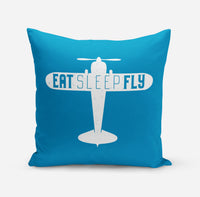 Thumbnail for Eat Sleep Fly & Propeller Designed Pillows