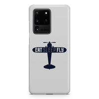 Thumbnail for Eat Sleep Fly & Propeller Samsung A Cases