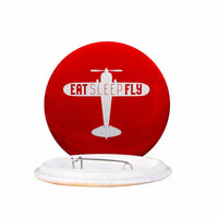 Thumbnail for Eat Sleep Fly & Propeller Designed Pins