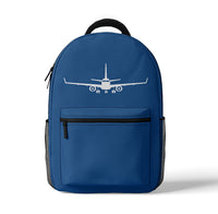 Thumbnail for Embraer E-190 Silhouette Plane Designed 3D Backpacks