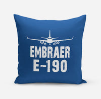 Thumbnail for Embraer E-190 & Plane Designed Pillows