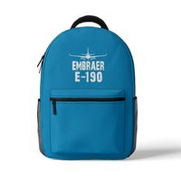 Thumbnail for Embraer E-190 & Plane Designed 3D Backpacks