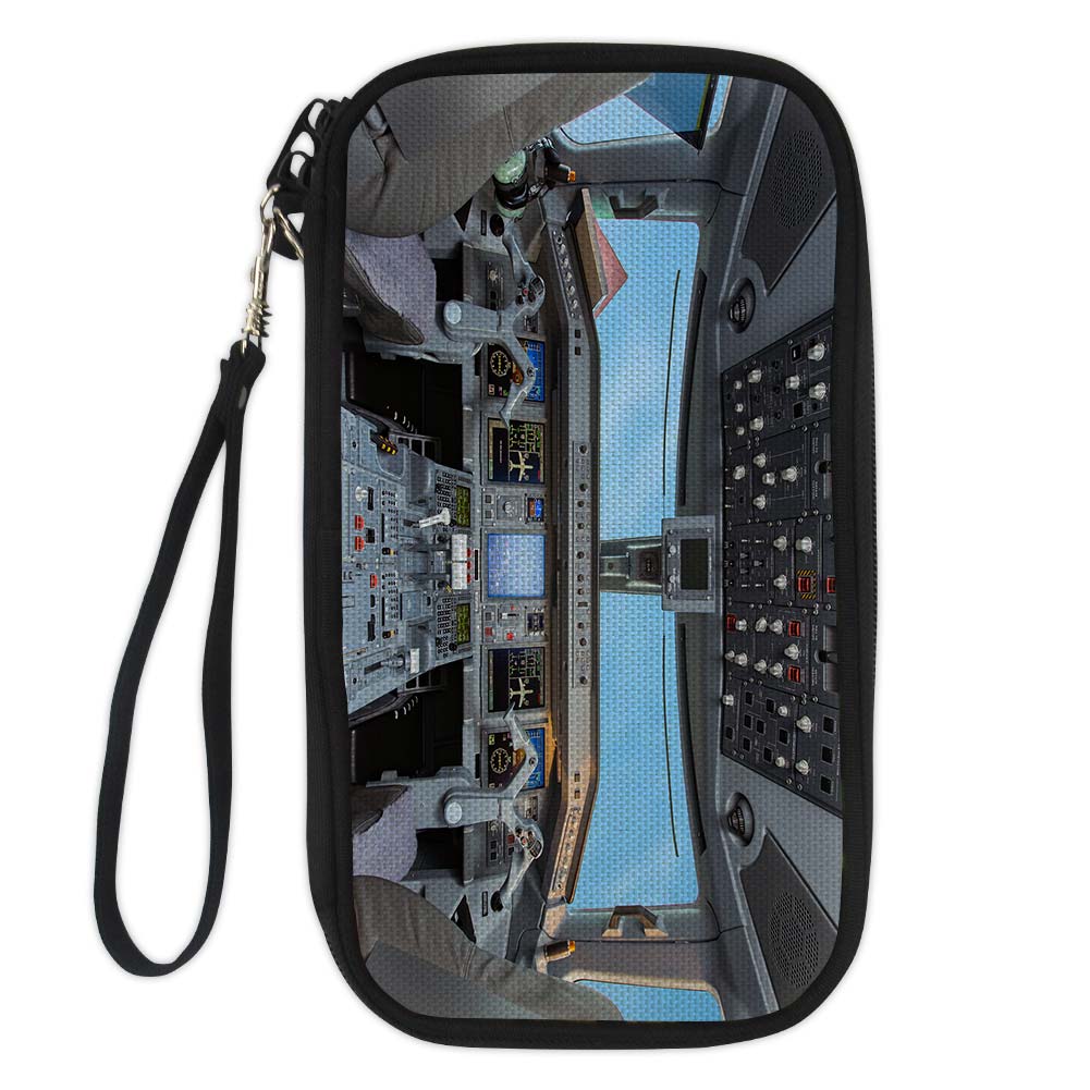 Embraer E190 Cockpit Dreamliner Designed Travel Cases & Wallets