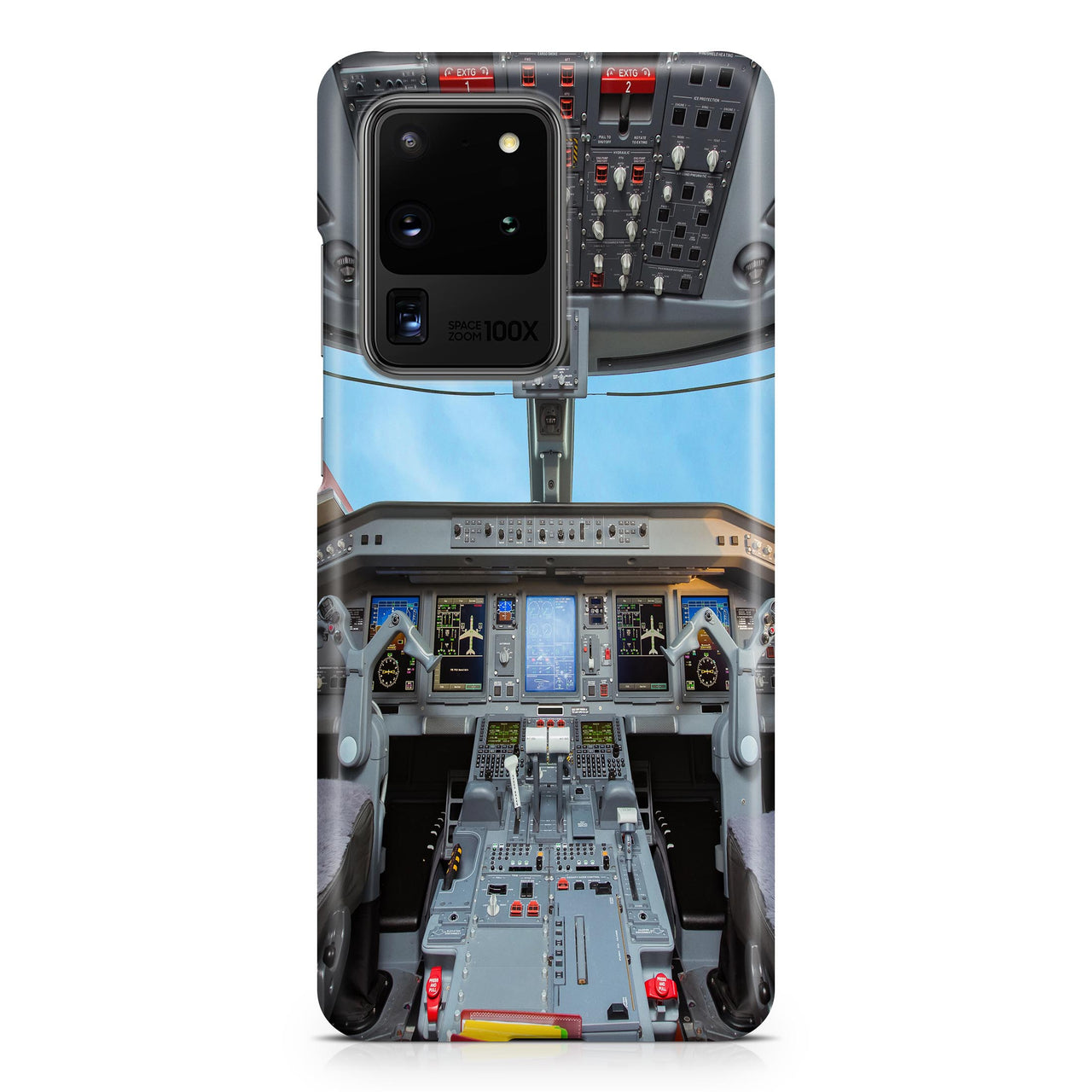 Embraer E190 Cockpit-Vertical Samsung S & Note Cases