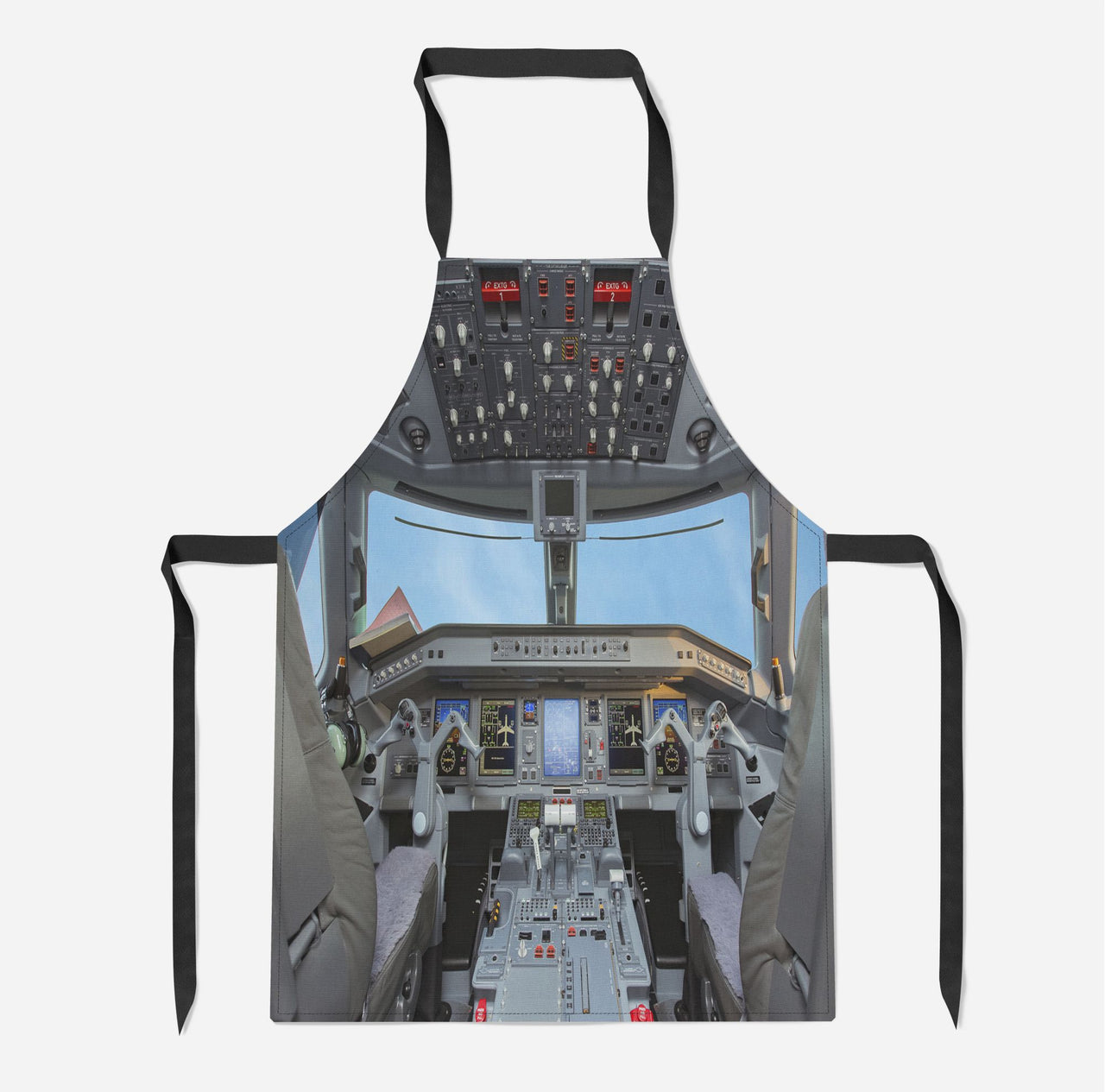 Embraer E190 Cockpit Designed Kitchen Aprons