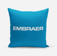 Thumbnail for Embraer & Text Designed Pillows