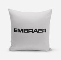 Thumbnail for Embraer & Text Designed Pillows