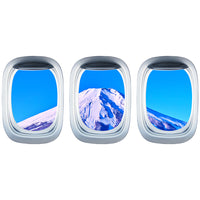 Thumbnail for Airplane Window & Mount Fuji Printed Wall Window Stickers