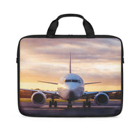 Thumbnail for Face to Face with Boeing 737-800 During Sunset Designed Laptop & Tablet Bags