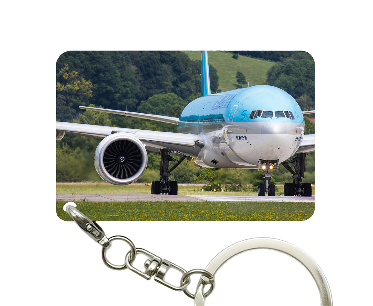 Face to Face with Korean Airlines Boeing 777 Designed Key Chains