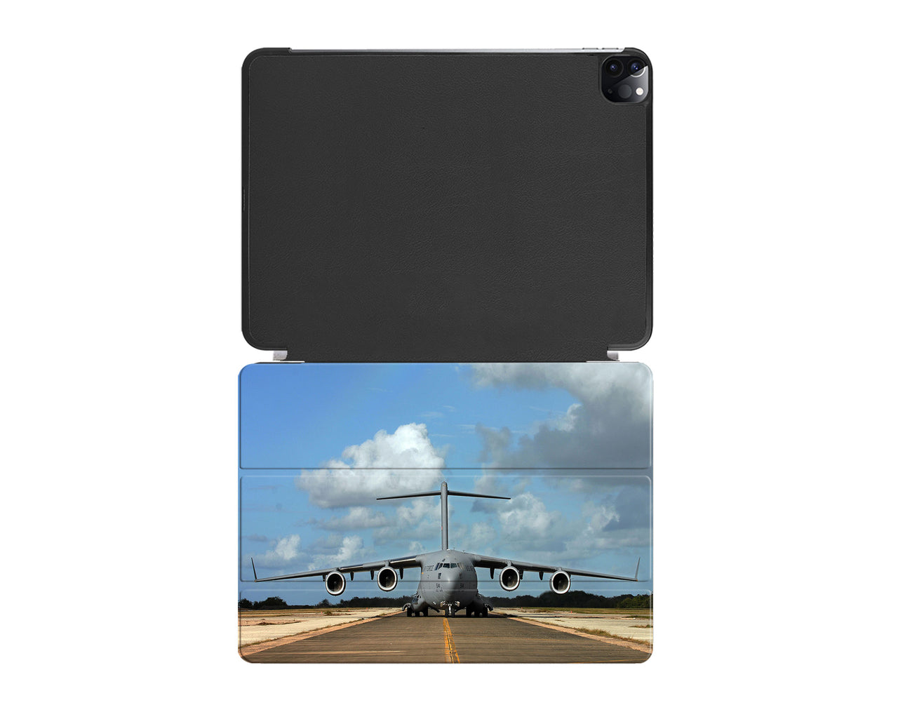 Face to Face with Military Cargo Airplane Designed iPad Cases