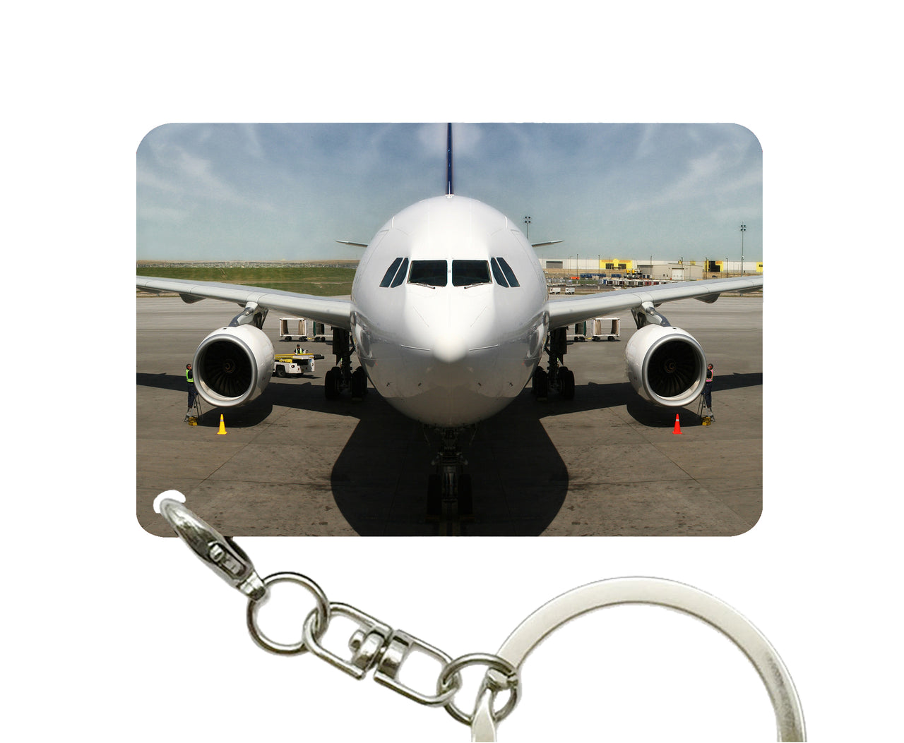 Face to Face with an Huge Airbus Designed Key Chains