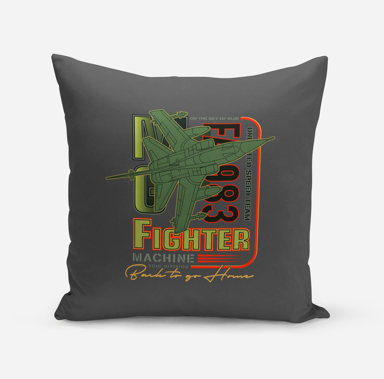 Fighter Machine Designed Pillows