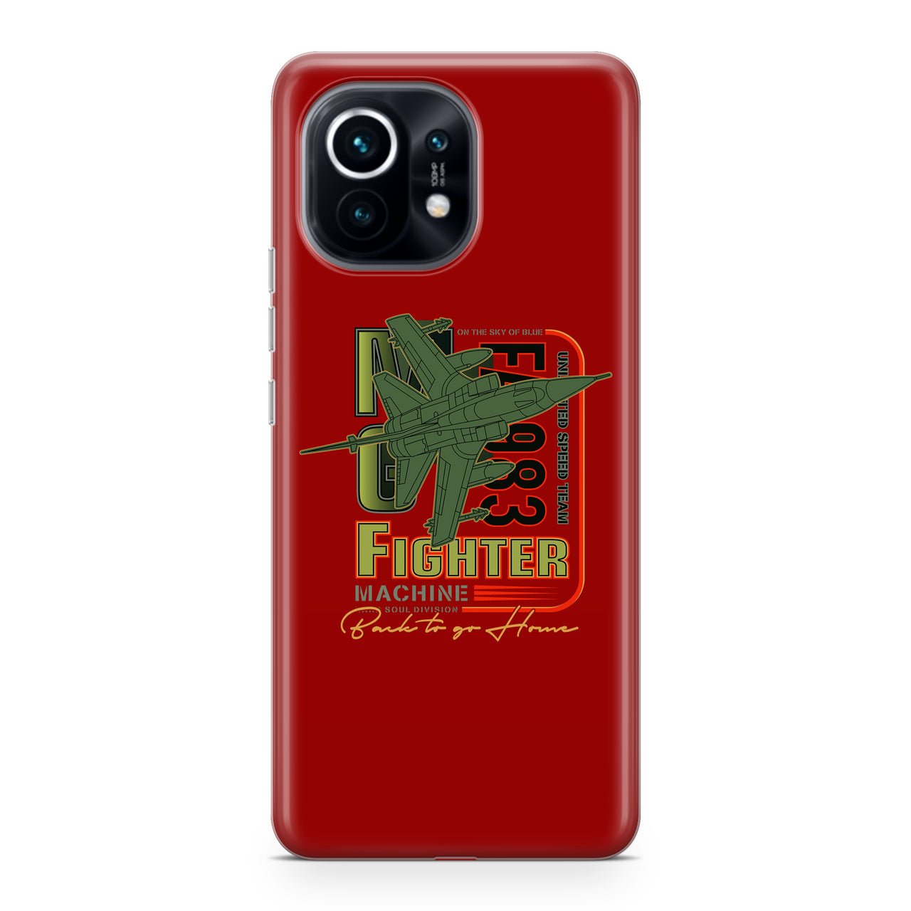 Fighter Machine Designed Xiaomi Cases