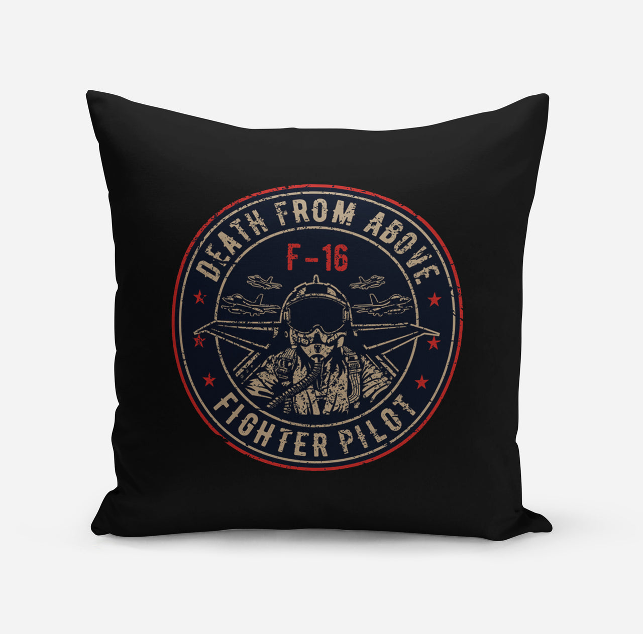 Fighting Falcon F16 - Death From Above Designed Pillows