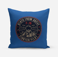 Thumbnail for Fighting Falcon F16 - Death From Above Designed Pillows