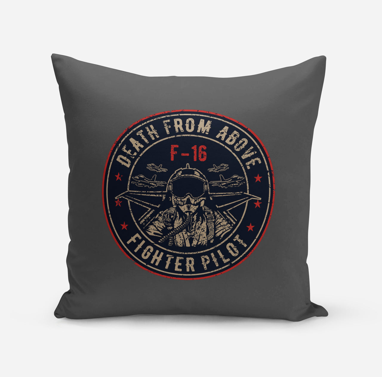 Fighting Falcon F16 - Death From Above Designed Pillows