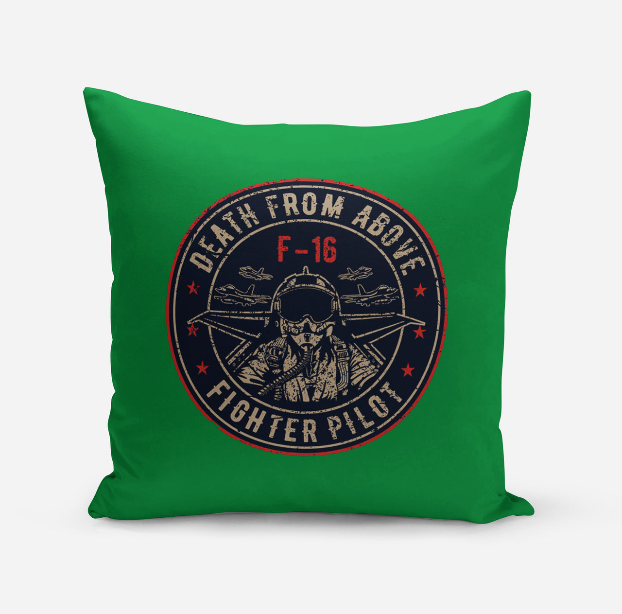 Fighting Falcon F16 - Death From Above Designed Pillows