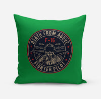 Thumbnail for Fighting Falcon F16 - Death From Above Designed Pillows