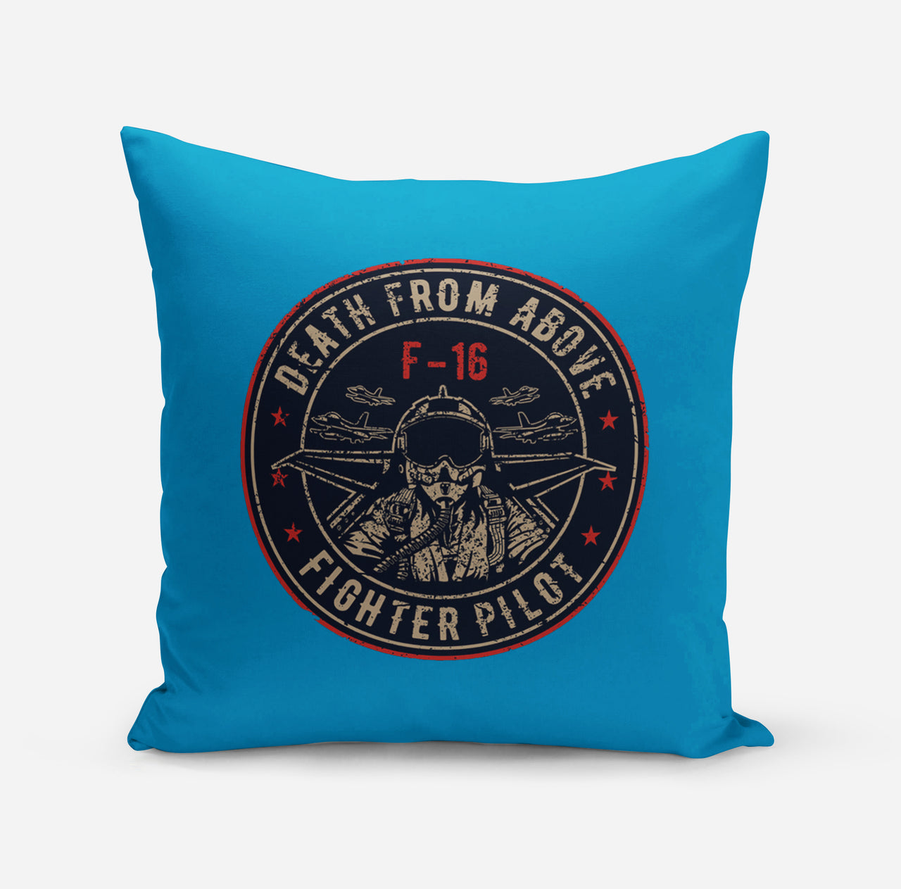 Fighting Falcon F16 - Death From Above Designed Pillows