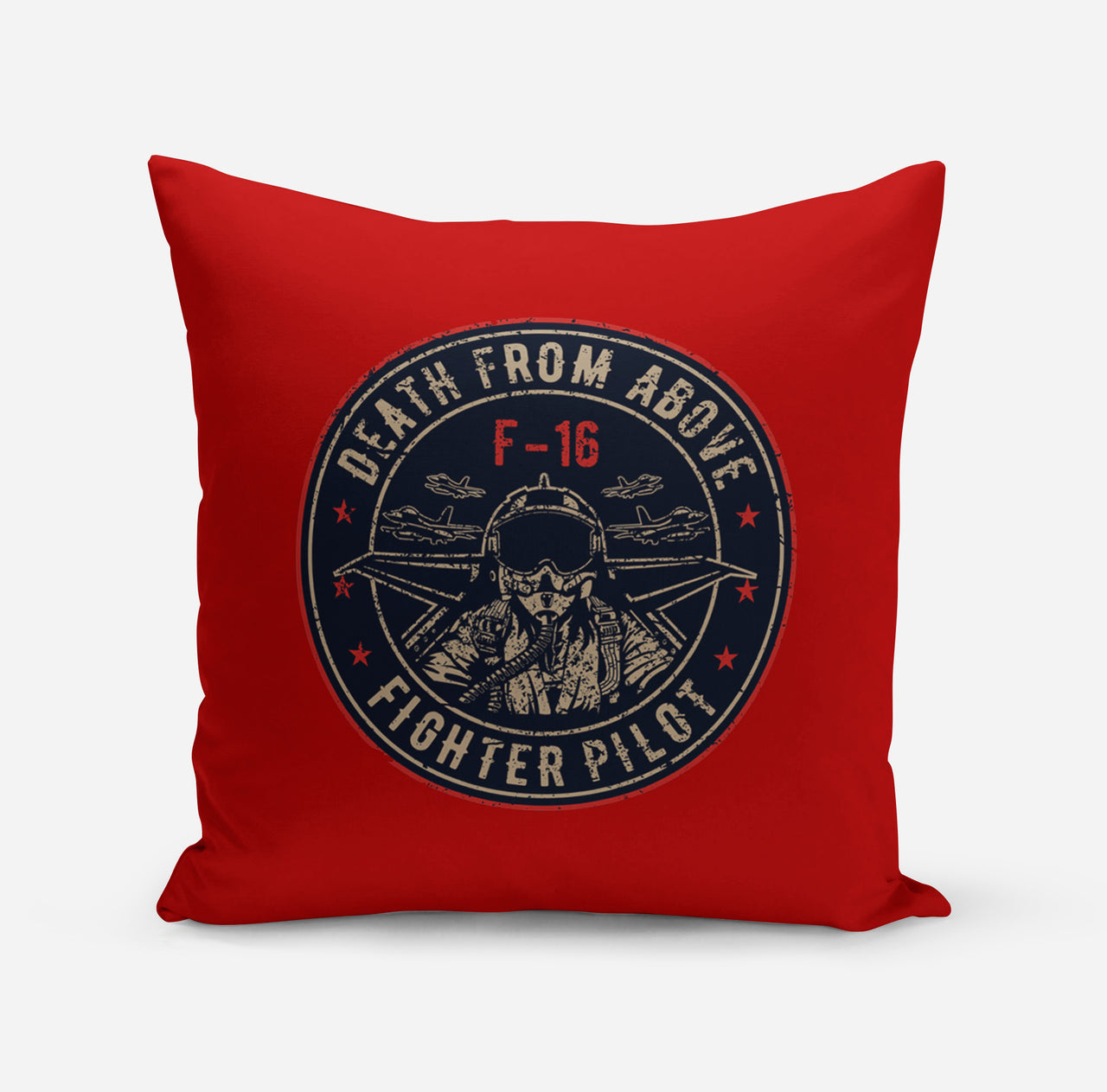 Fighting Falcon F16 - Death From Above Designed Pillows