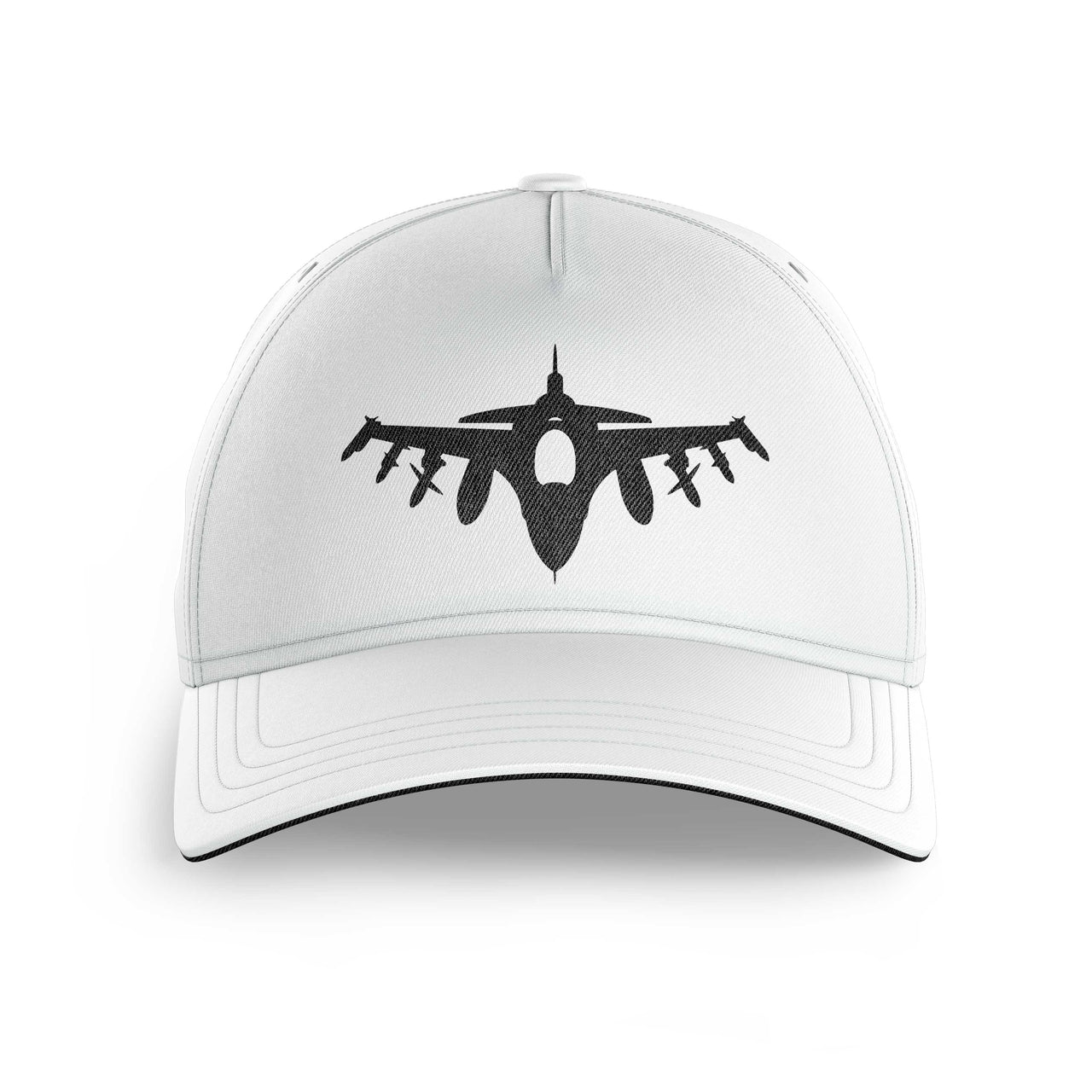 Fighting Falcon F16 Silhouette Printed Hats