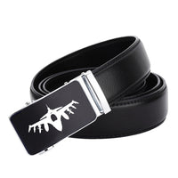 Thumbnail for Fighting Falcon F16 Silhouette Designed Men Belts