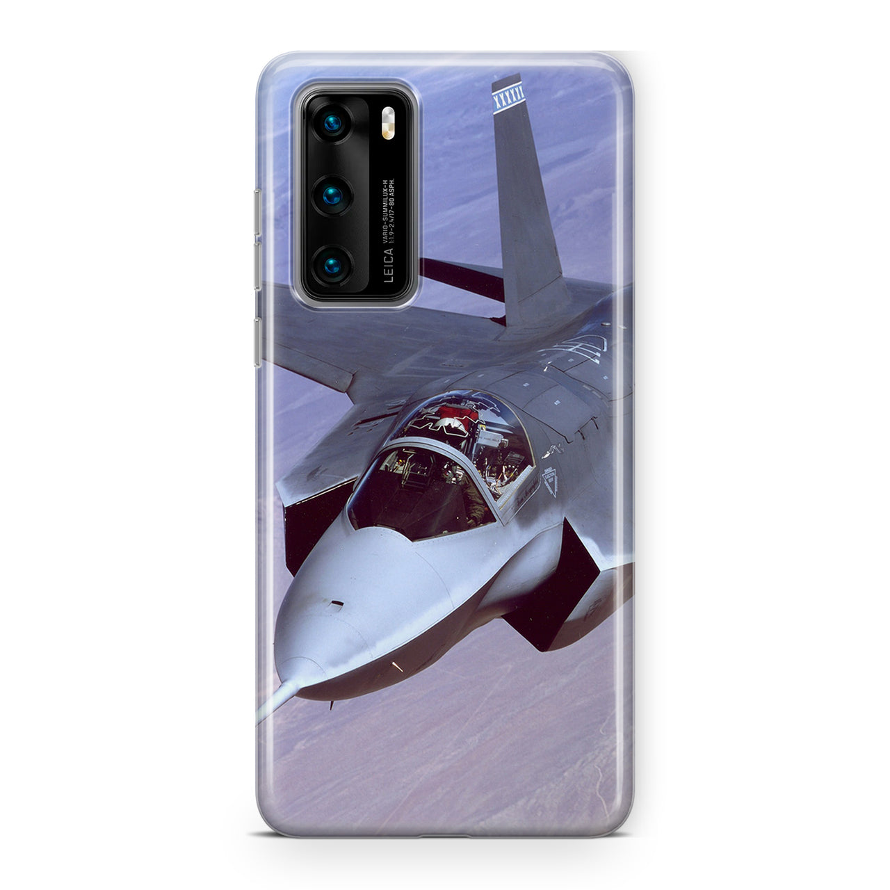 Fighting Falcon F35 Captured in the Air Designed Huawei Cases