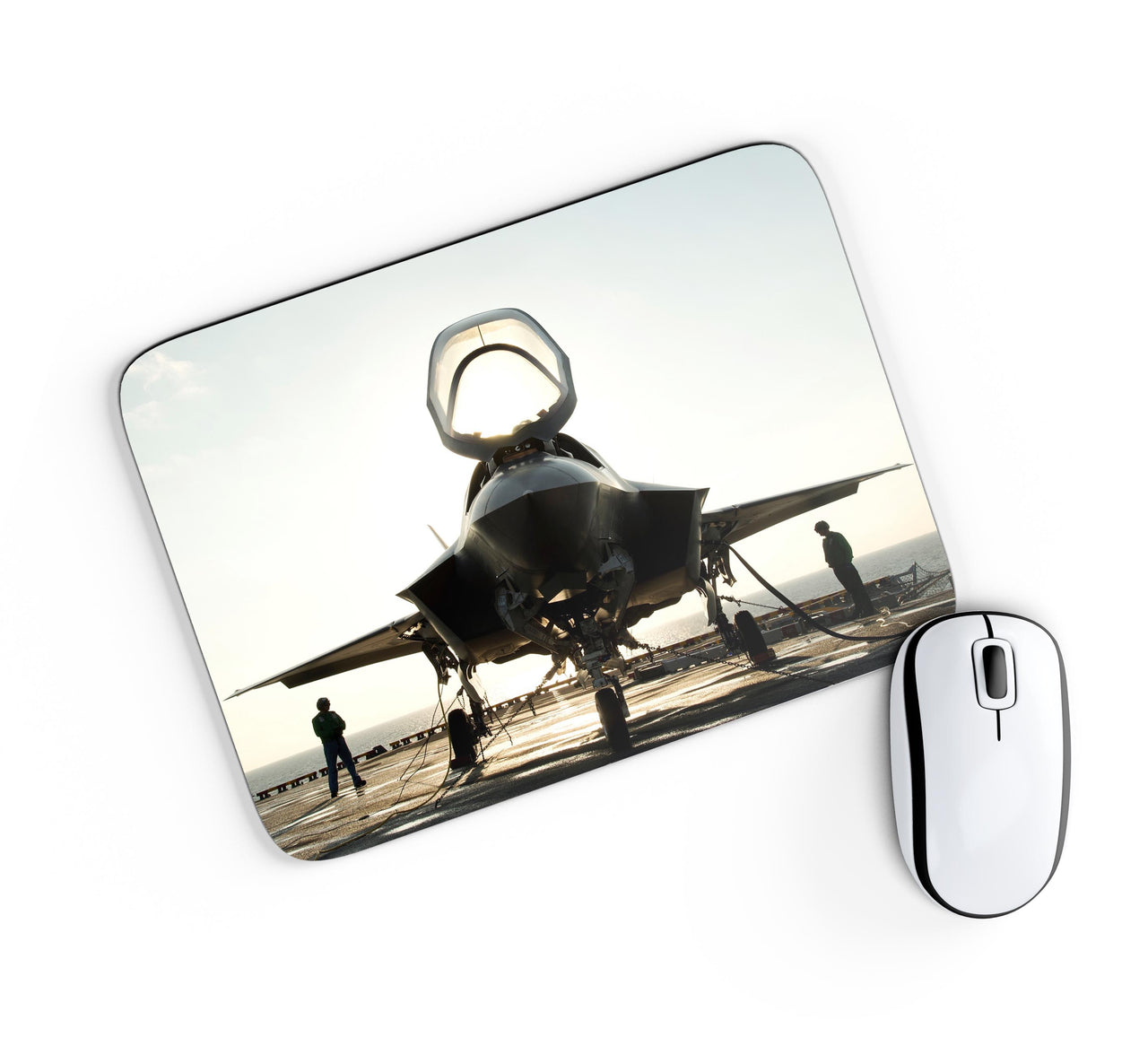 Fighting Falcon F35 Designed Mouse Pads