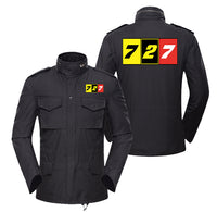 Thumbnail for Flat Colourful 727 Designed Military Coats