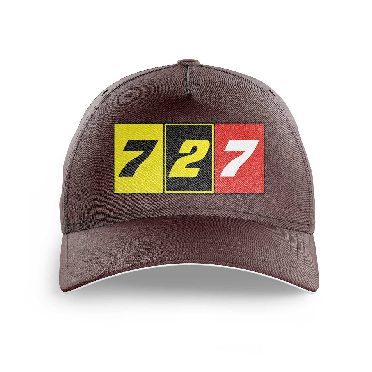 Flat Colourful 727 Printed Hats