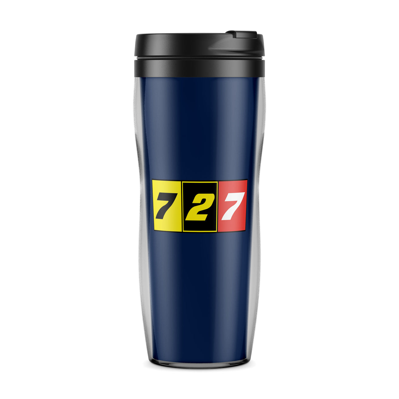 Flat Colourful 727 Designed Travel Mugs