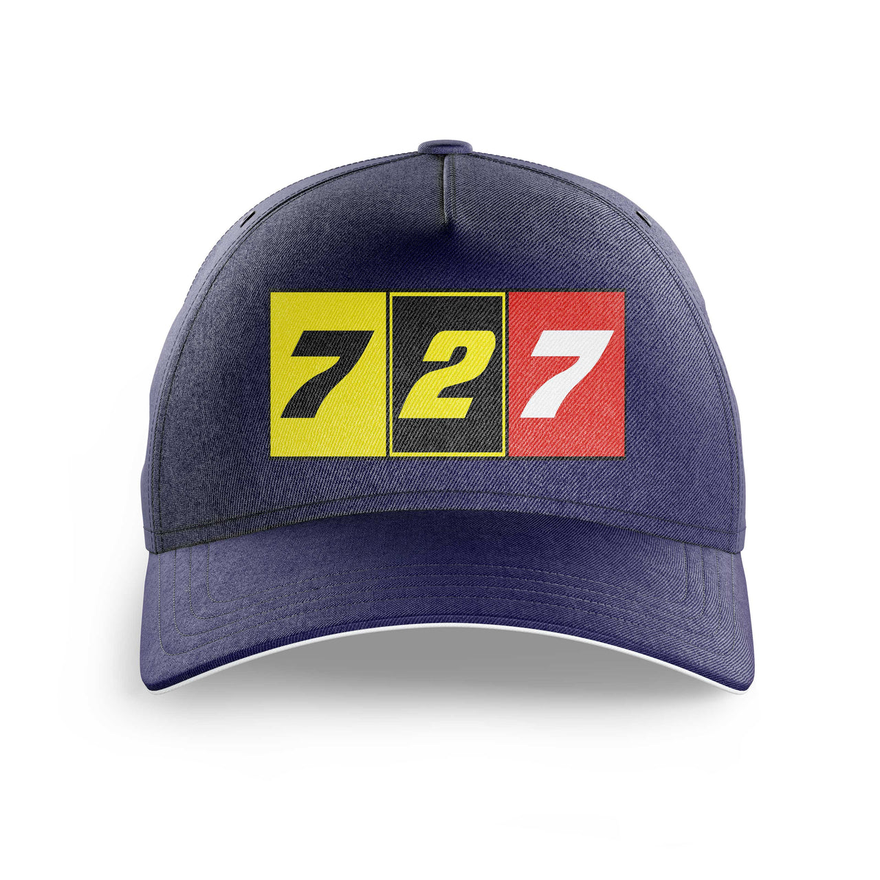 Flat Colourful 727 Printed Hats