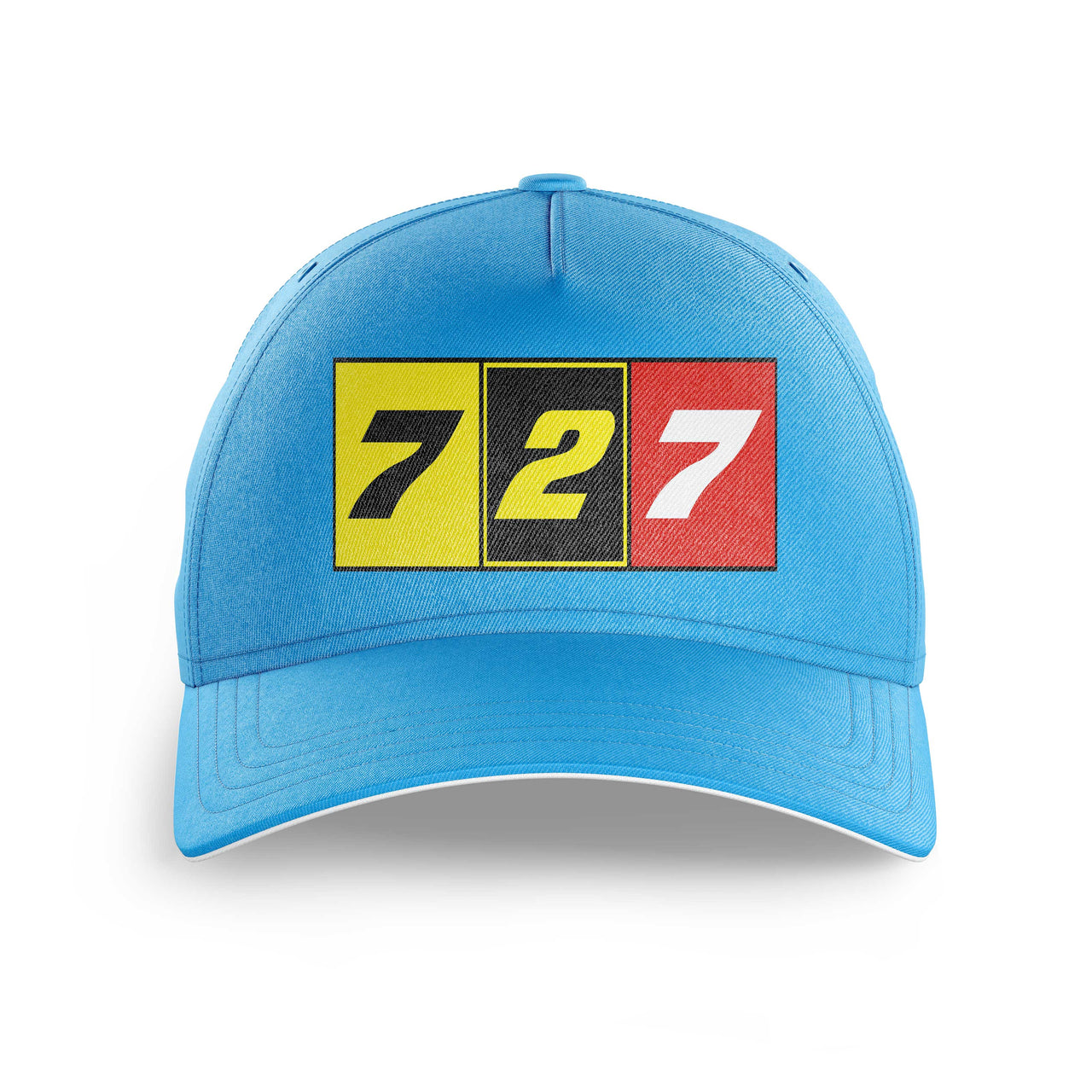 Flat Colourful 727 Printed Hats