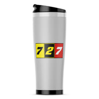 Thumbnail for Flat Colourful 727 Designed Travel Mugs