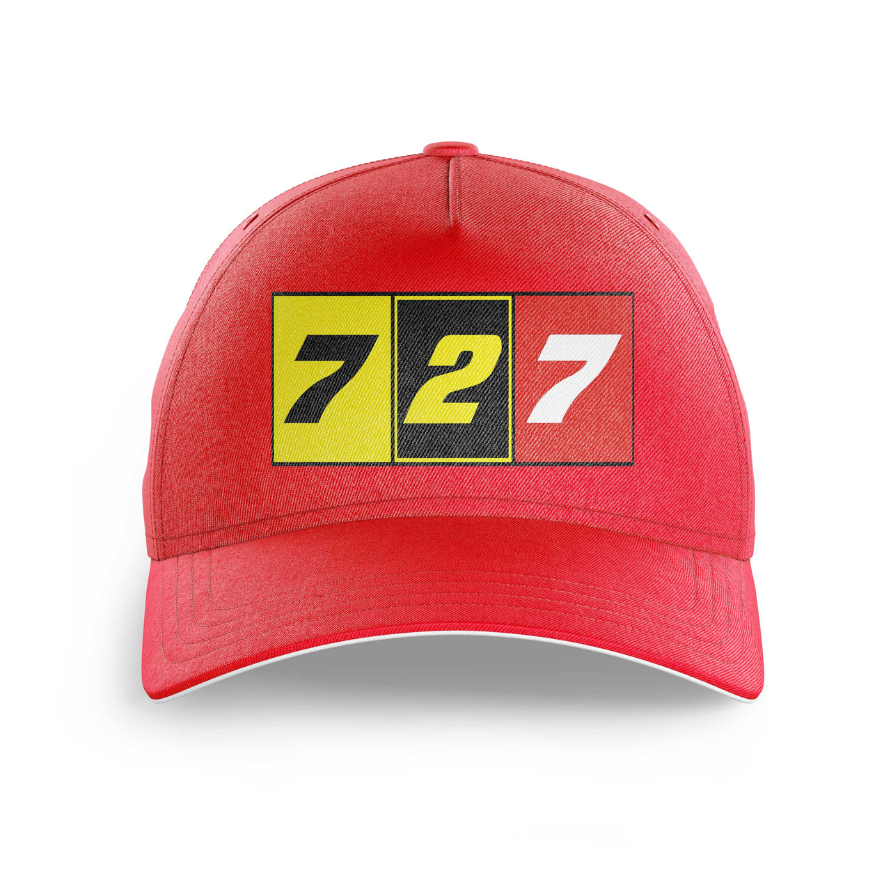 Flat Colourful 727 Printed Hats