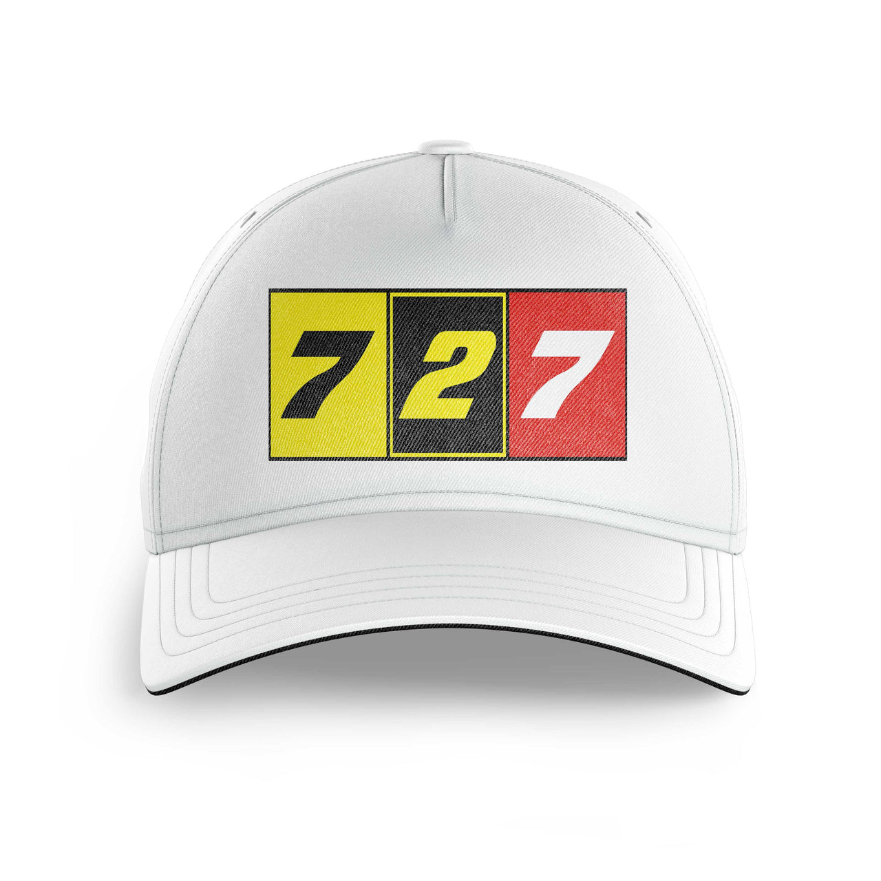 Flat Colourful 727 Printed Hats