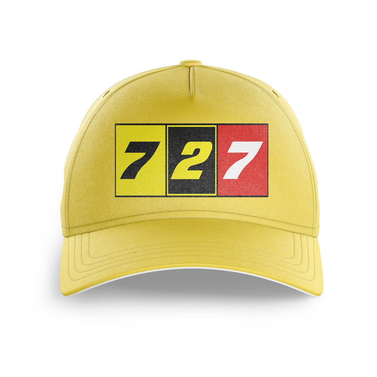 Flat Colourful 727 Printed Hats