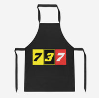 Thumbnail for Flat Colourful 737 Designed Kitchen Aprons