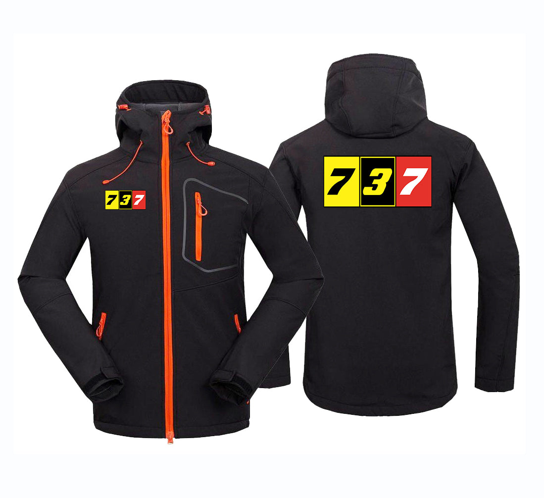 Flat Colourful 737 Polar Style Jackets