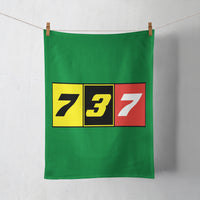 Thumbnail for Flat Colourful 737 Designed Towels