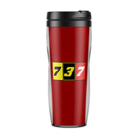 Thumbnail for Flat Colourful 737 Designed Travel Mugs