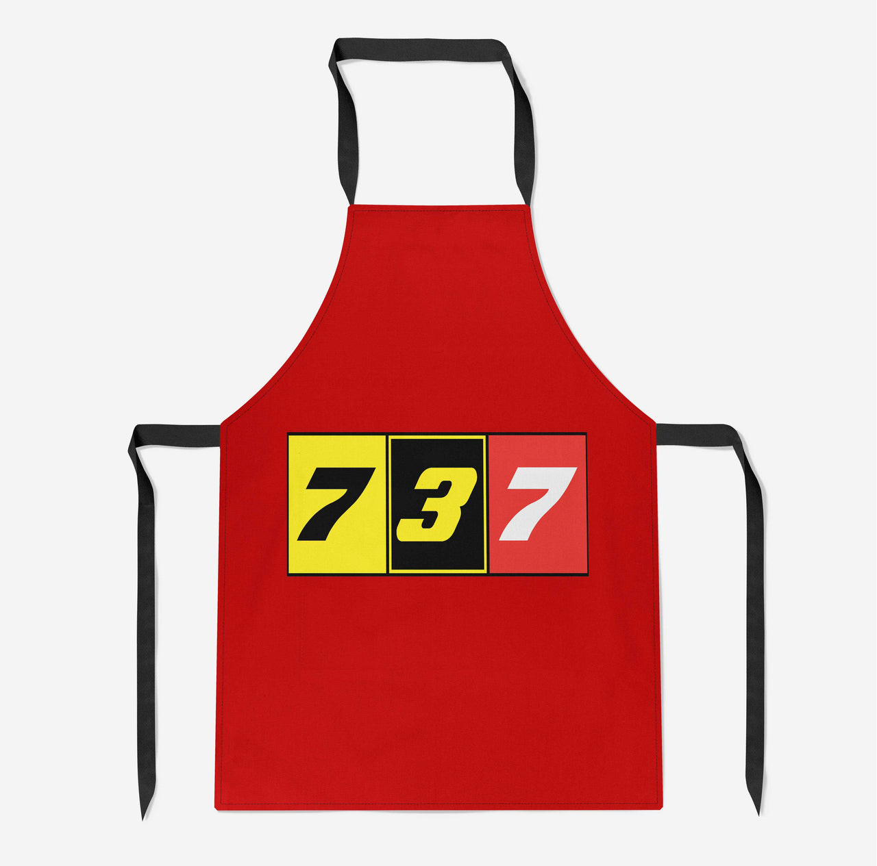 Flat Colourful 737 Designed Kitchen Aprons