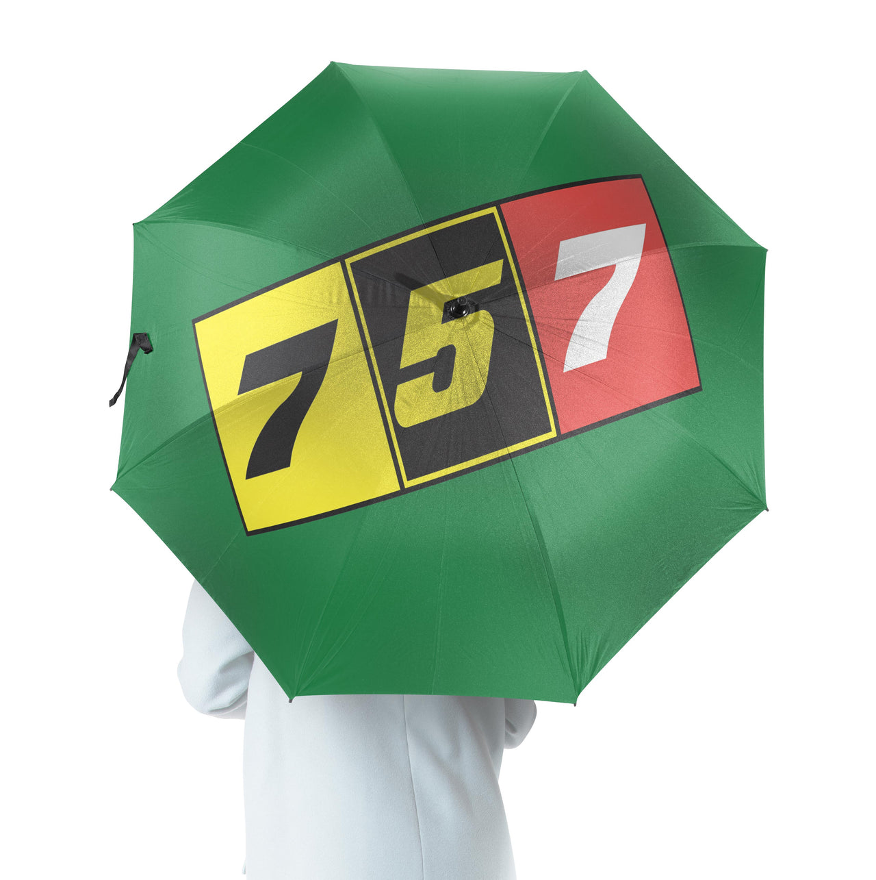 Flat Colourful 757 Designed Umbrella