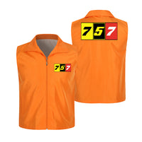 Thumbnail for Flat Colourful 757 Designed Thin Style Vests