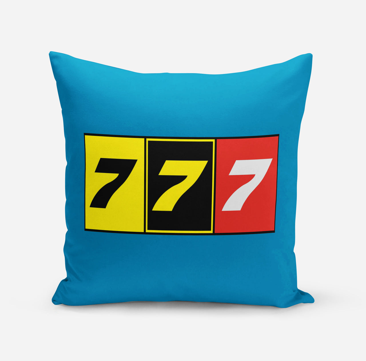 Flat Colourful 777 Designed Pillows