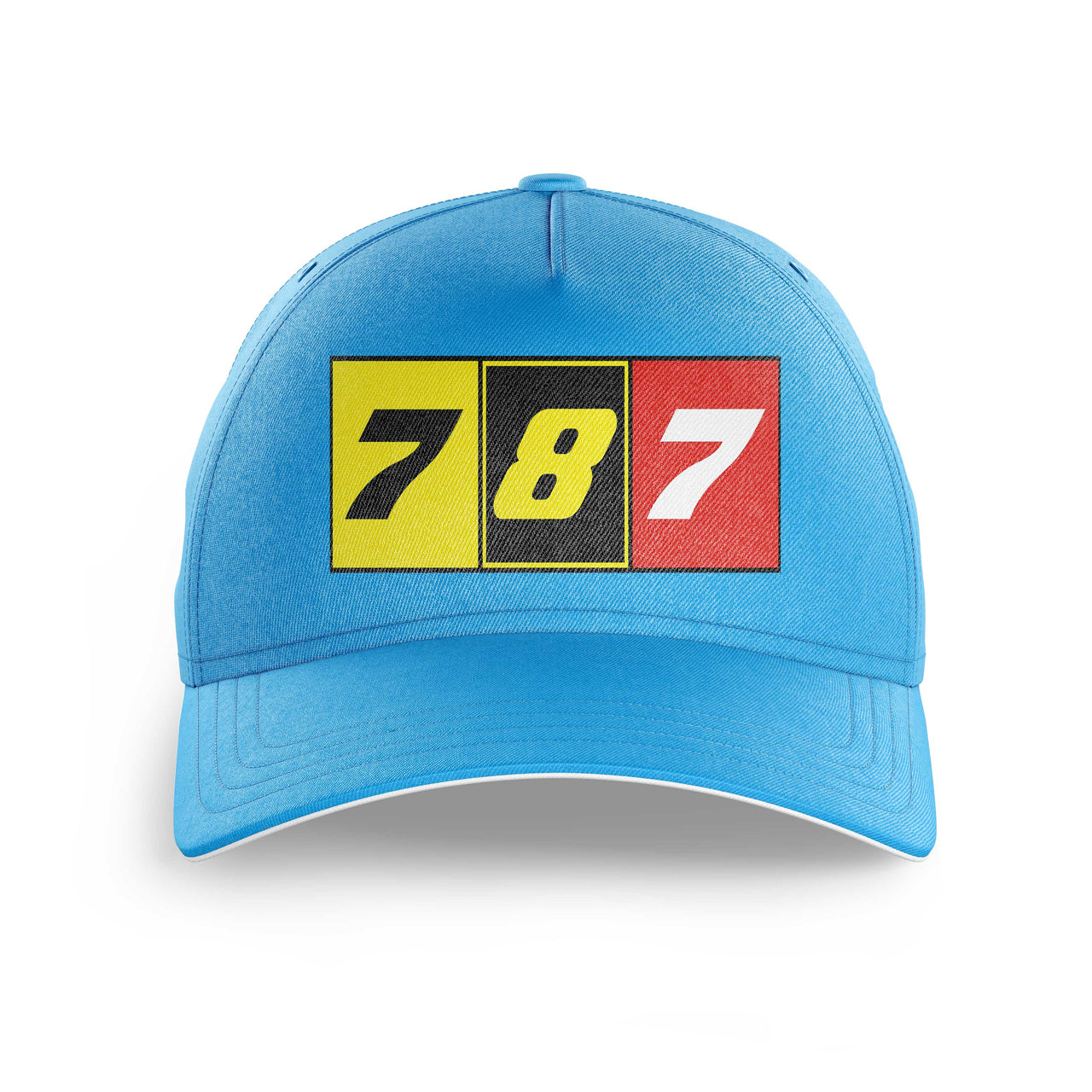 Flat Colourful 787 Printed Hats