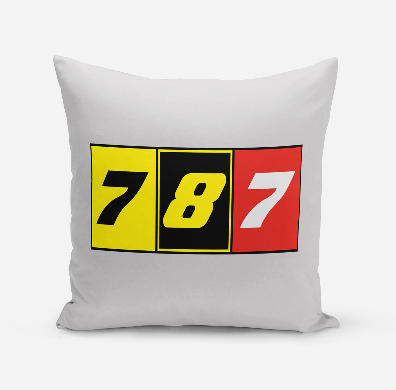 Flat Colourful 787 Designed Pillows