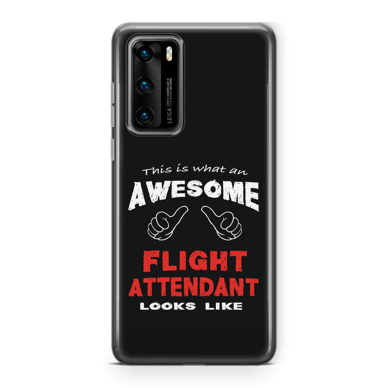 Flight Attendant Designed Huawei Cases